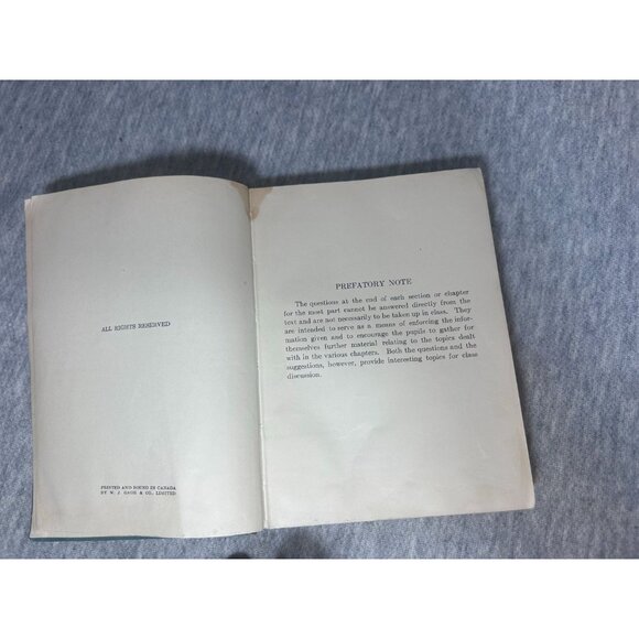 Studies in Citizenship Book by James McCaig Hardcover 1935 - Picture 4 of 7